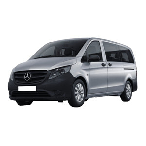 Mercedes Vito / VW Transporter (9 Personen) of gelijkwaardig